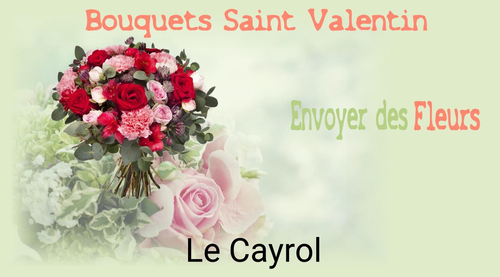 Roses de Saint-Valentin livrées à Le Cayrol